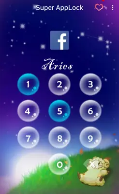 AppLock Theme Aries android App screenshot 0